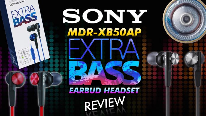 Sony Mdr Xb50ap Extra Bass Earbud Headset Review Sony Mdr Xb50ap Extra Bass Earbud Headset Review