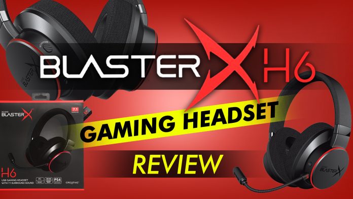 Sound Blasterx H6 Gaming Headset Review Sound Blasterx H6 Gaming Headset Review