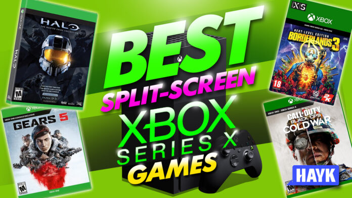 best split screen xbox series x games