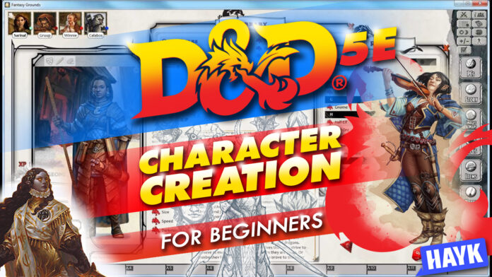d&d 5e character creation walkthrough for beginners d&d 5e character creation walkthrough for beginners