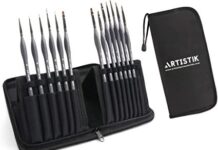 The Best Miniature Painting Supplies for Beginners ARTISTIK Miniature Painting Kit with 13 Micro-Detail Brushes